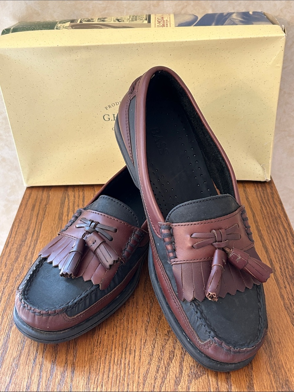 G.H. BASS Tassel Loafers